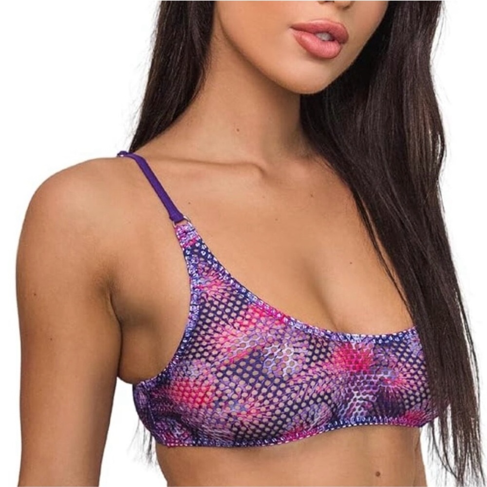NWT Wicked Weasel Electric Skies top 3548